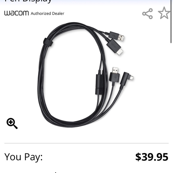 Wacom One Drawing Tablet **SEE DESCRIPTION - Picture 6 of 6